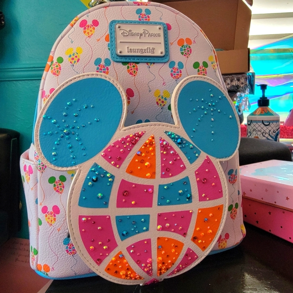 DISNEY Mickey Mouse Balloon Loungefly Mini Backpack Disney Parks WDW retro NWT